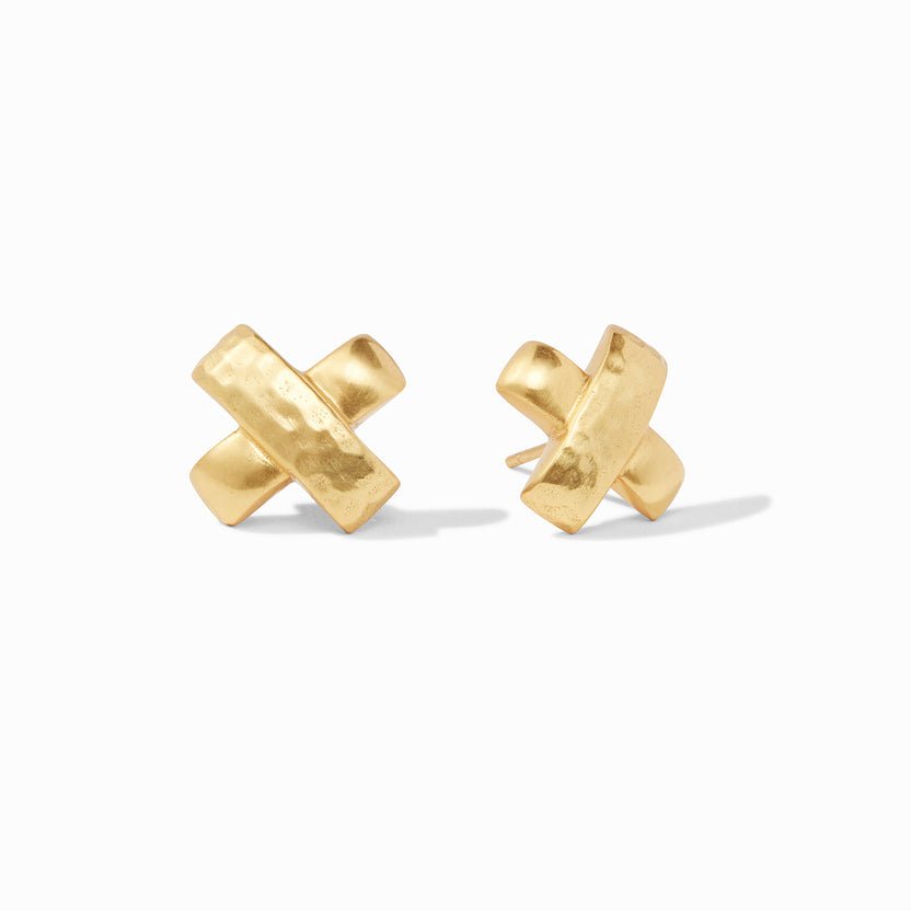 JULIE VOS Catalina X Stud Earrings - From Me To You