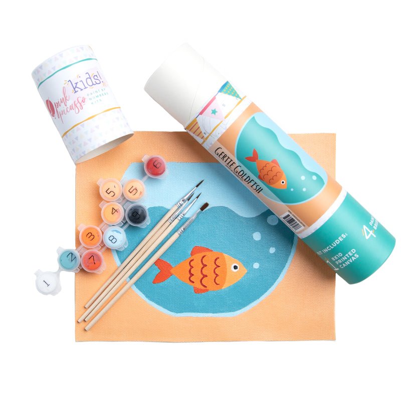 KIDS PAINT KIT - Gertie Goldfish - From Me To You