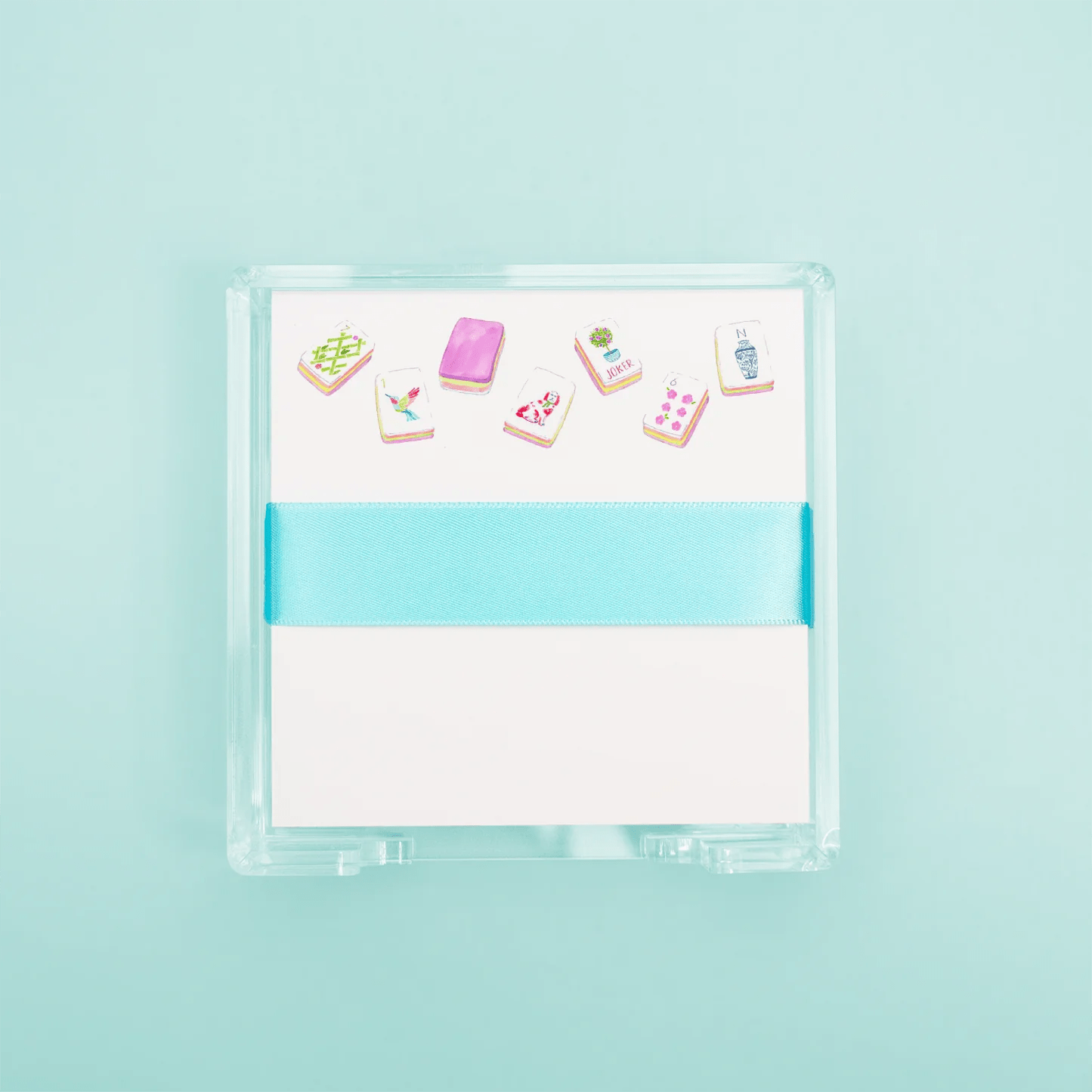Large Mahjong Tiles Desk Set - From Me To You