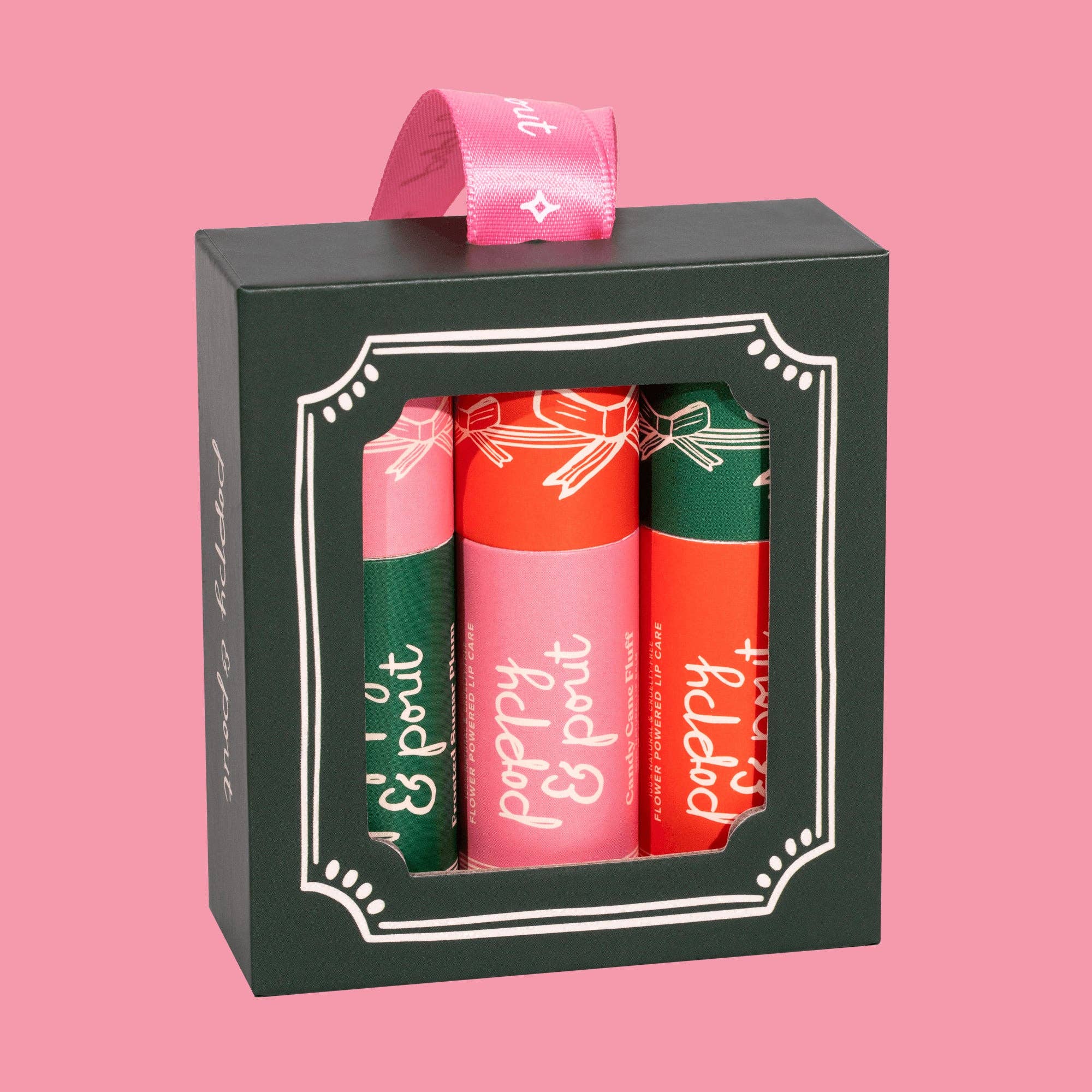 Limited Edition, Lip Balm Trio, Holiday, Ornament - From Me To You