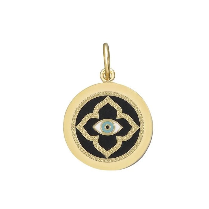 LOLA Evil Eye All Gold - Medium Pendant - From Me To You
