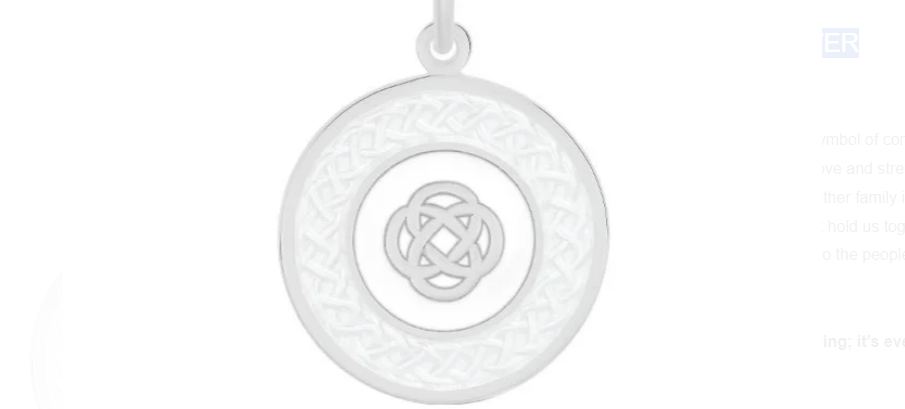 LOLA Family Knot Silver Alpine White - Medium - From Me To You