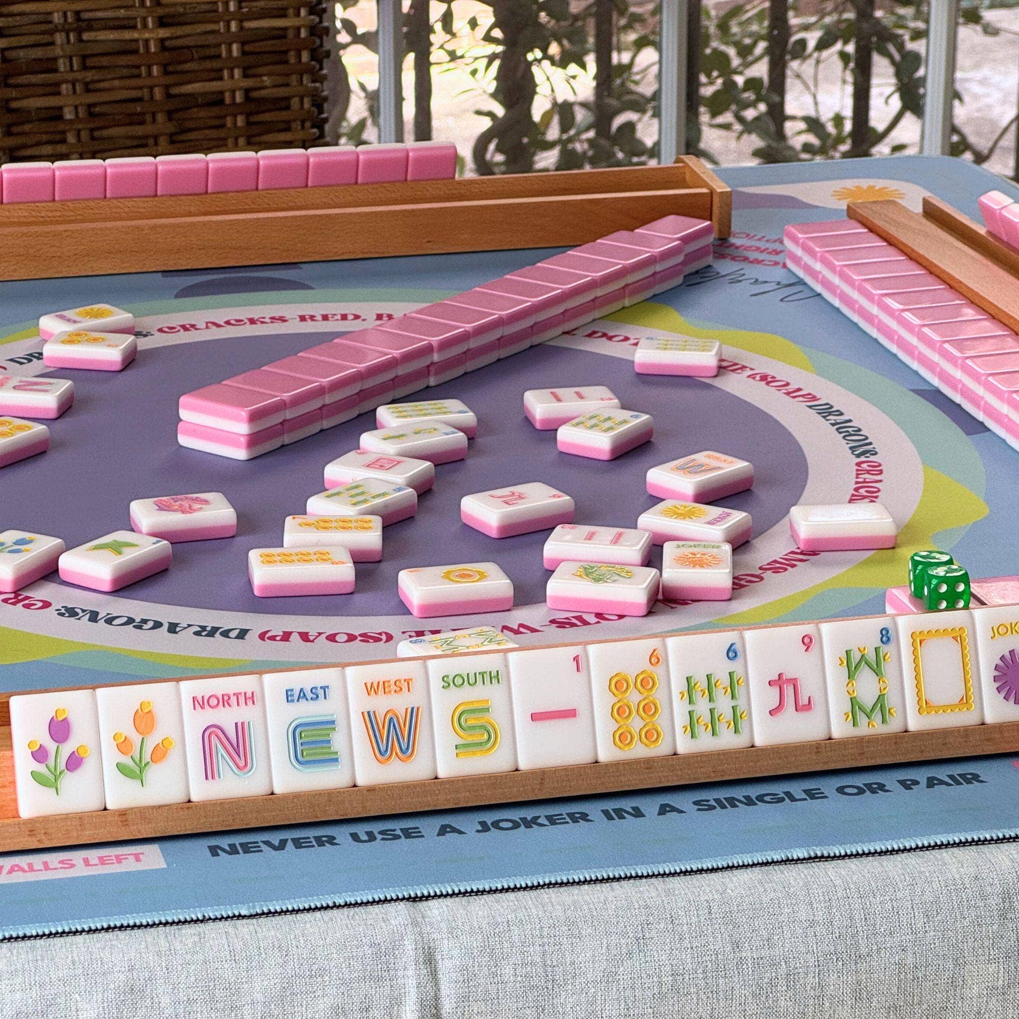 Luna Tiles - Heirloom Engraved Mahjong Tile Set - Modern - From Me To You