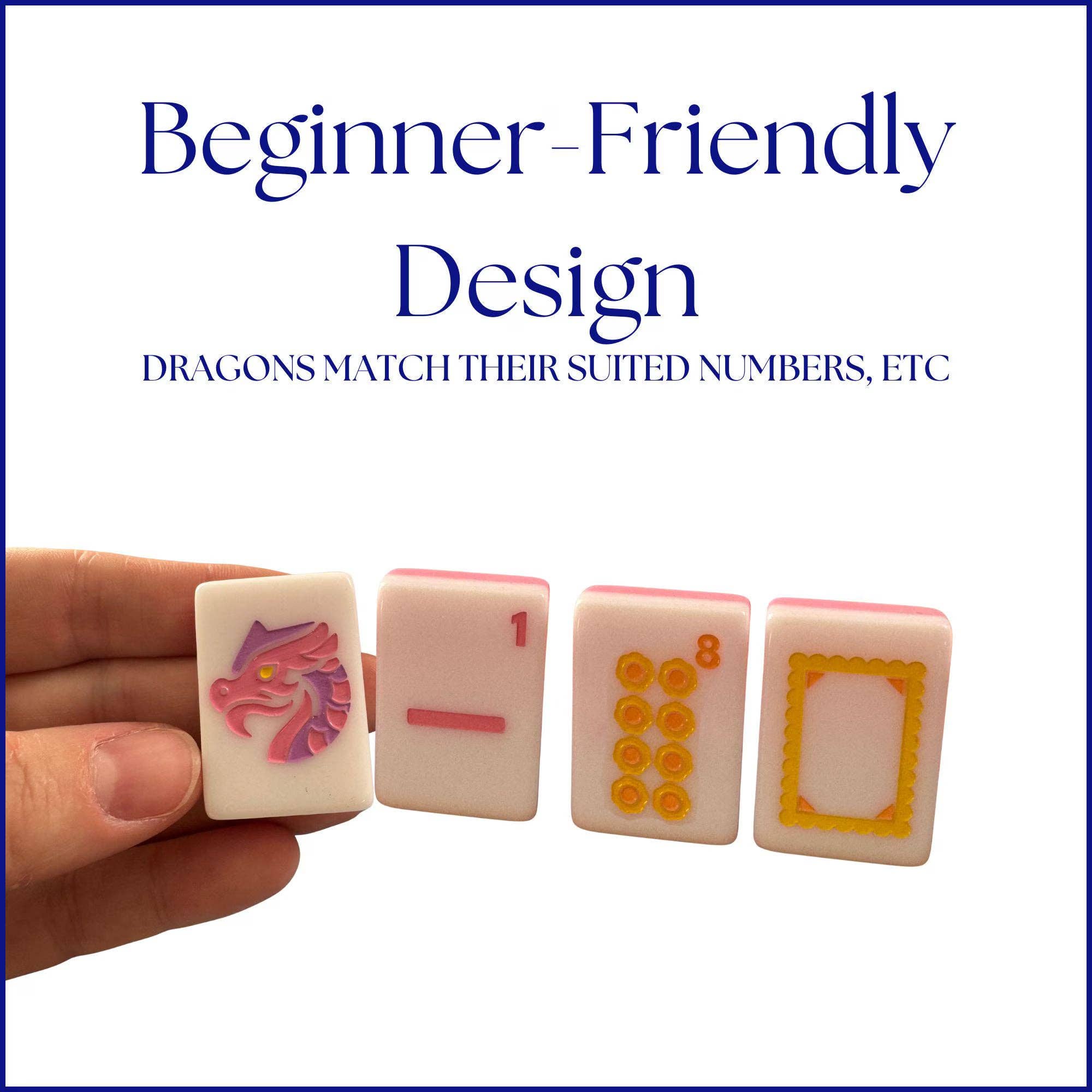 Luna Tiles - Heirloom Engraved Mahjong Tile Set - Modern - From Me To You