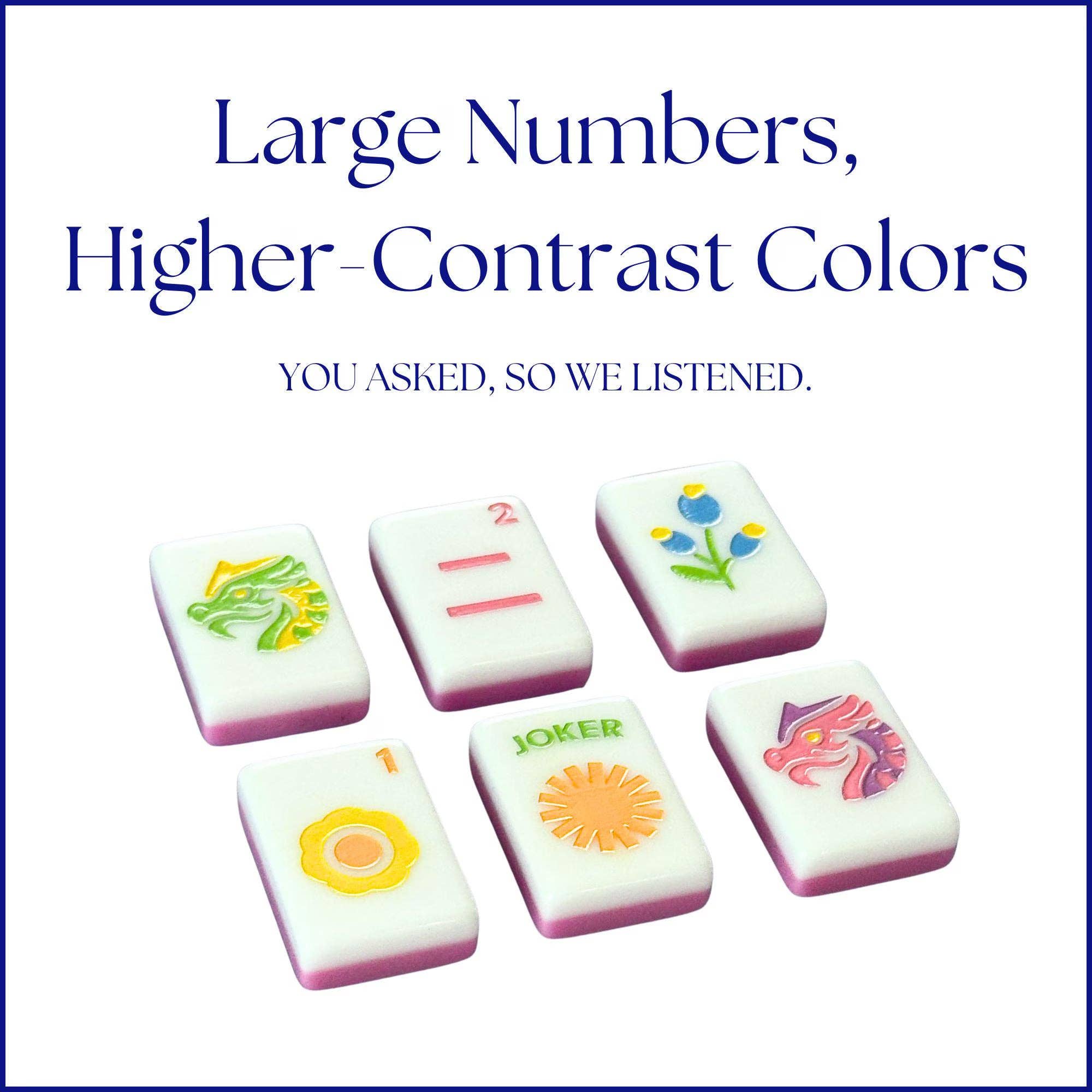 Luna Tiles - Heirloom Engraved Mahjong Tile Set - Modern - From Me To You