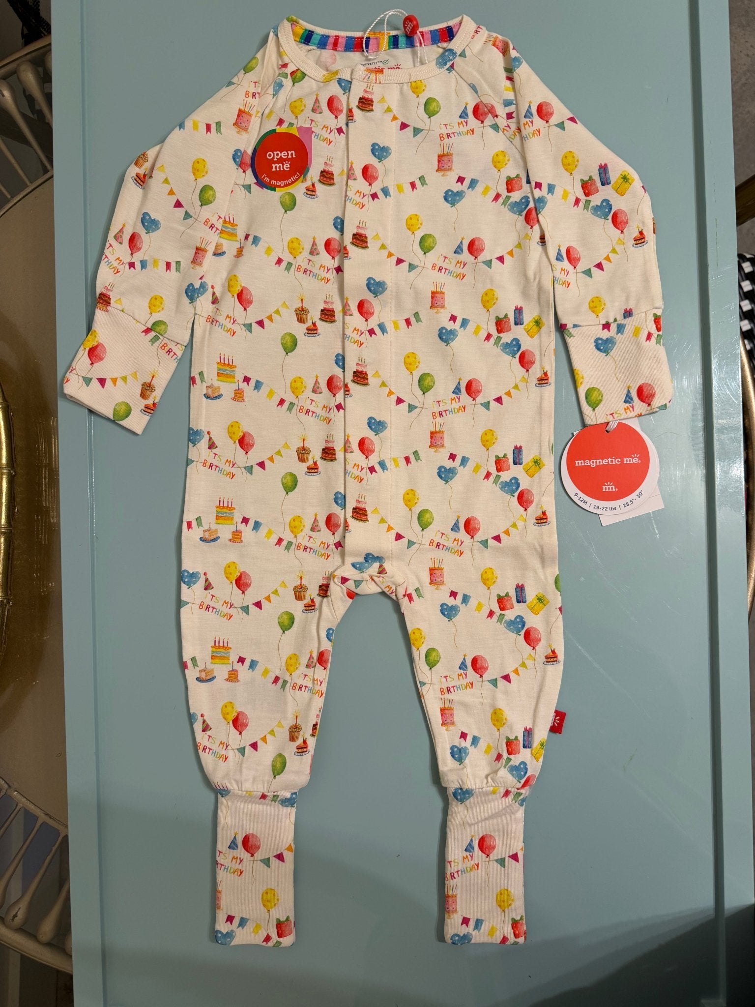 Magnetic Me - Magnetic Me Grow with Me Convertible Coverall - BIRTHDAY BABE - From Me To You