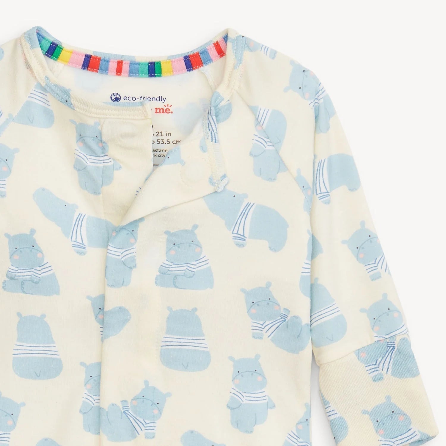Magnetic Me - Pudgemuffin Hippo Convertible Romper - From Me To You