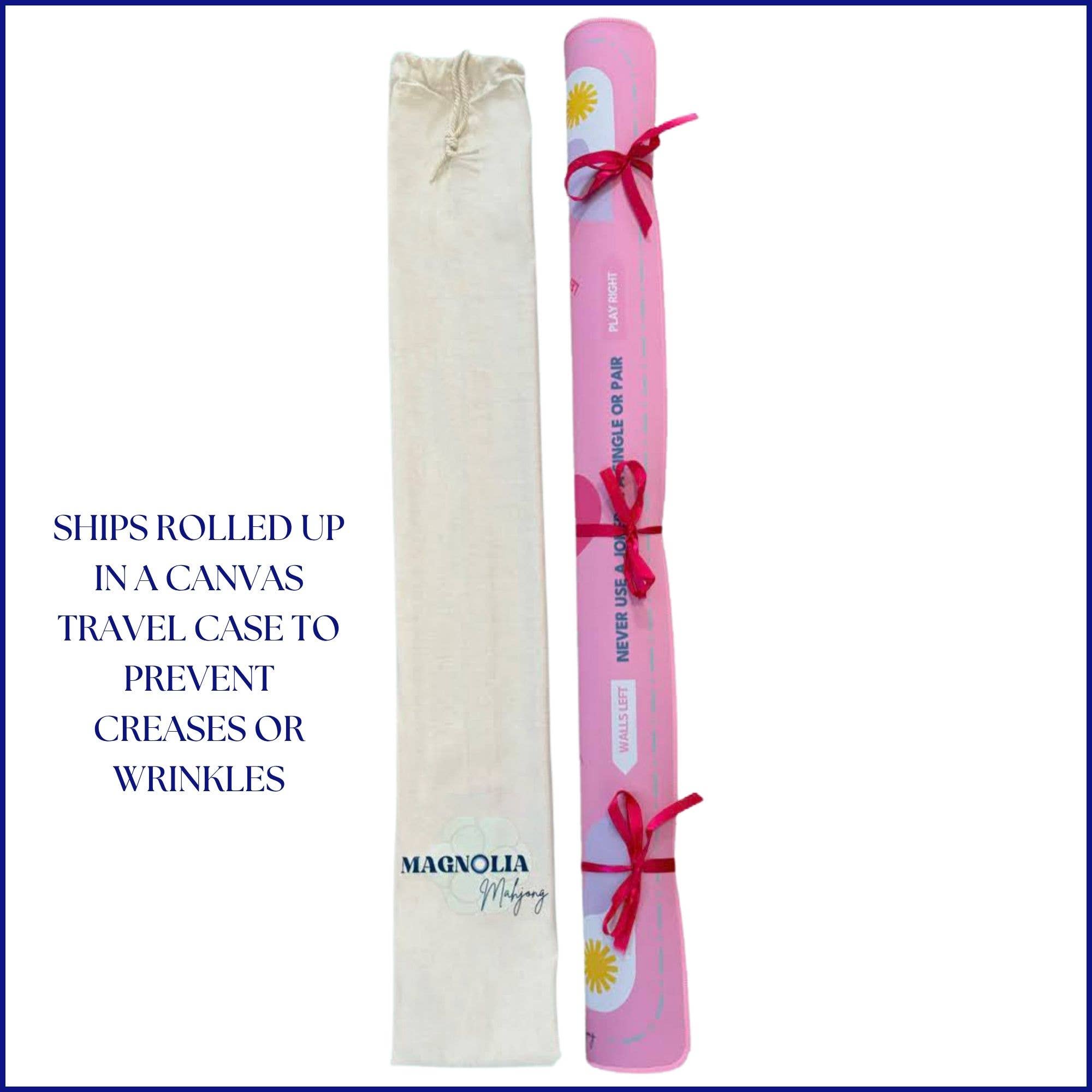 Magnolia Mahjong Neoprene Charleston Learning Mat - From Me To You