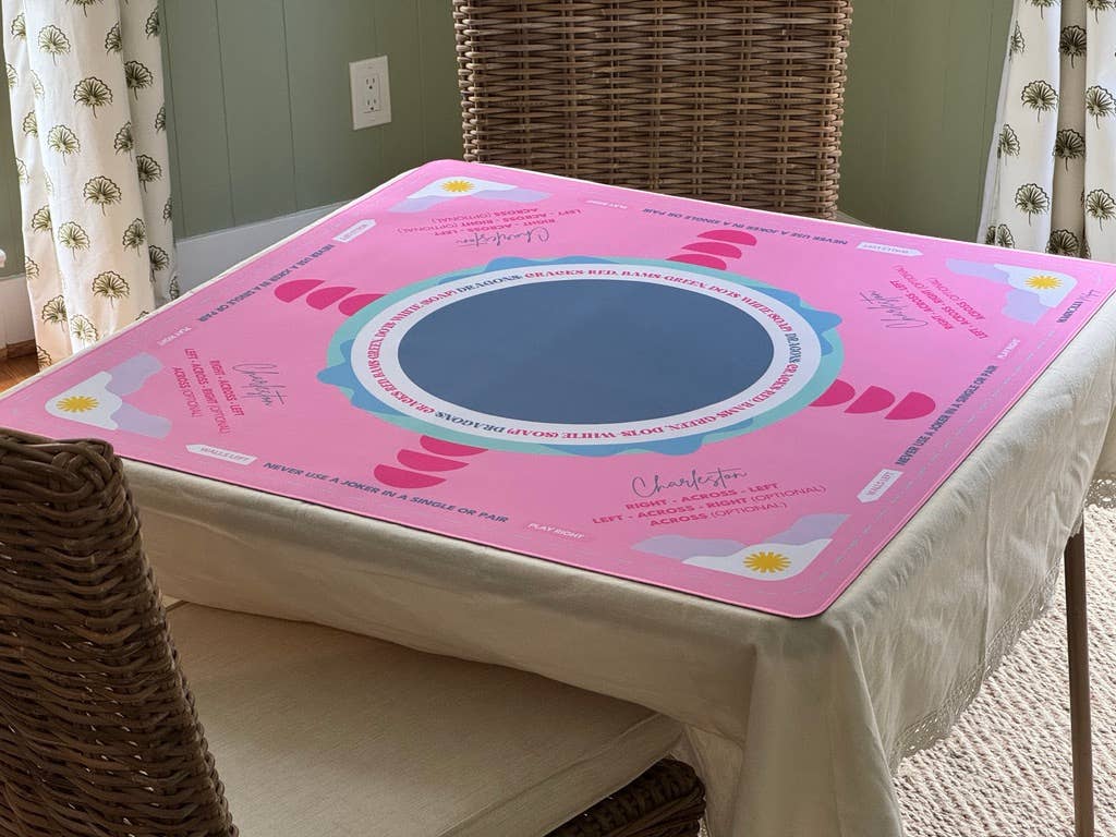 Magnolia Mahjong Neoprene Charleston Learning Mat - From Me To You