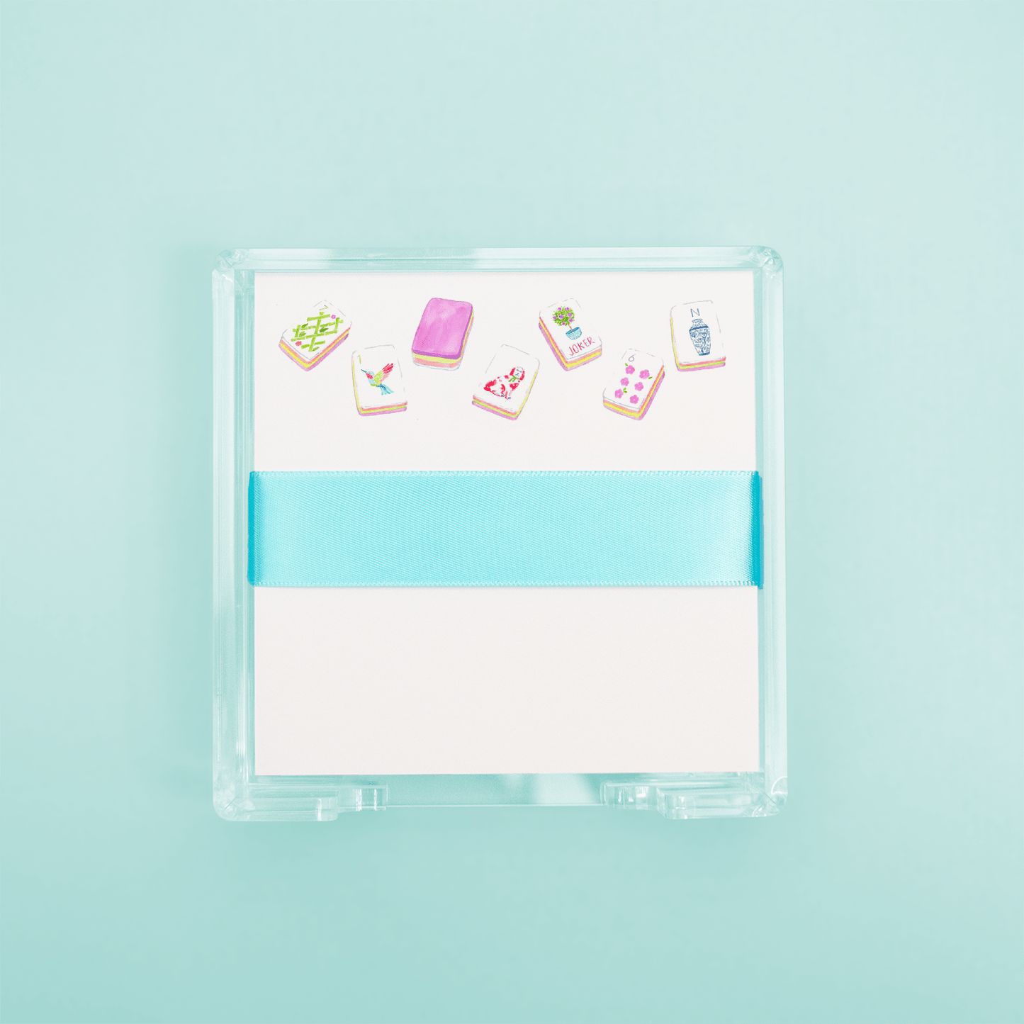 Mahjong Sunset Tiles Desk Set - From Me To You