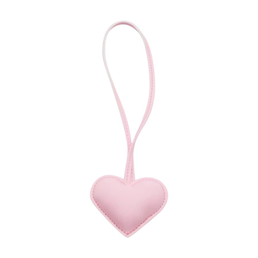Malibu Sugar Faux Leather Heart Charm - From Me To You