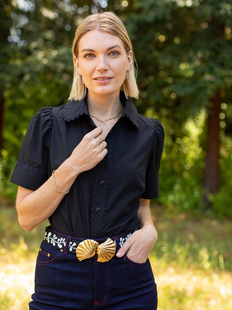 MANDY blouse - Black - From Me To You