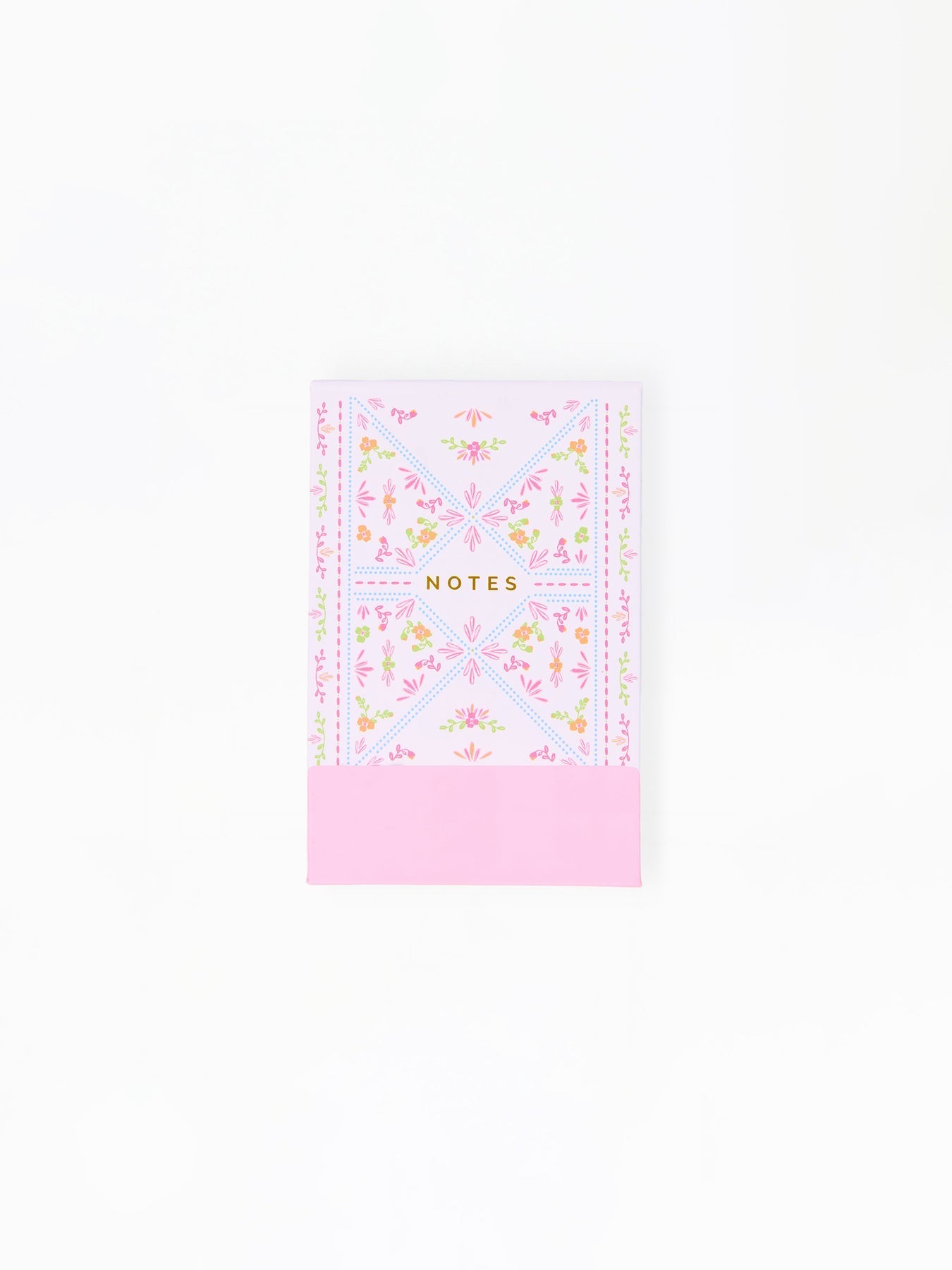 Mary Square Flip Notepad | Floral Stitch - From Me To You
