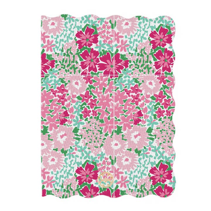 Mary Square Passport Cover | Petal Perfect - From Me To You