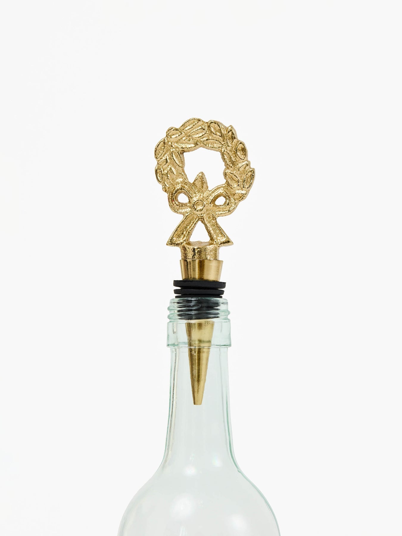 Mary Square Wine Stopper | Wreath - From Me To You