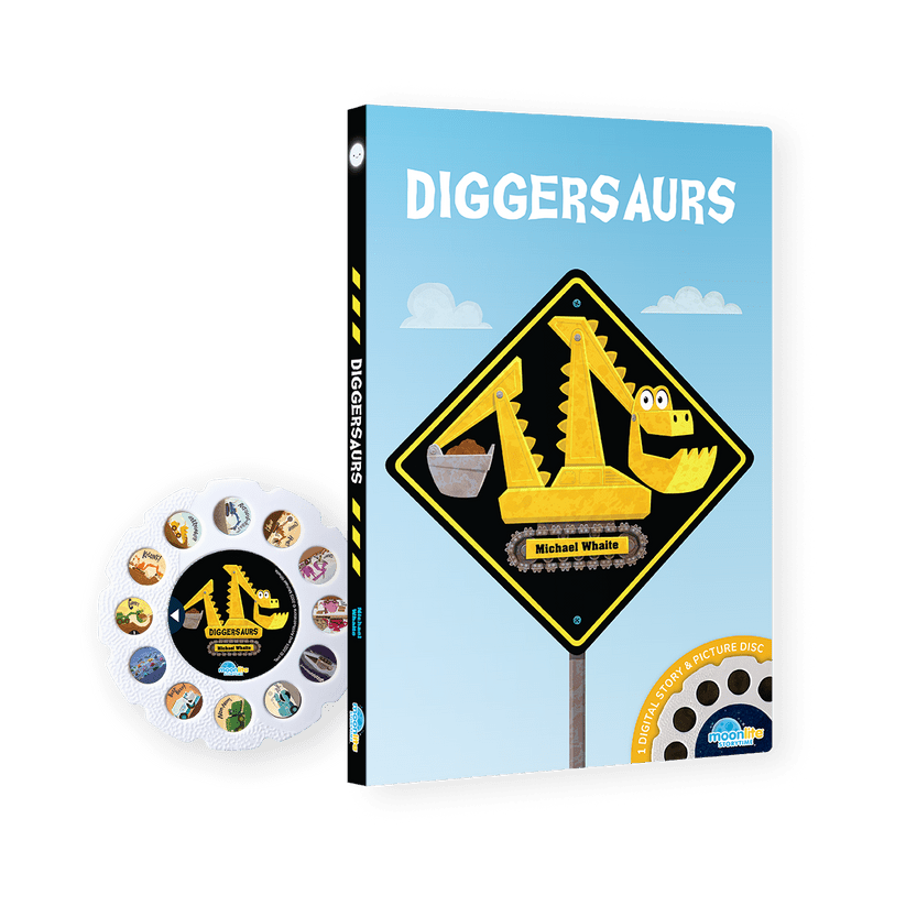Moonlite Storytime Diggersaurs 1 - Story Starter Pack with Projector - From Me To You