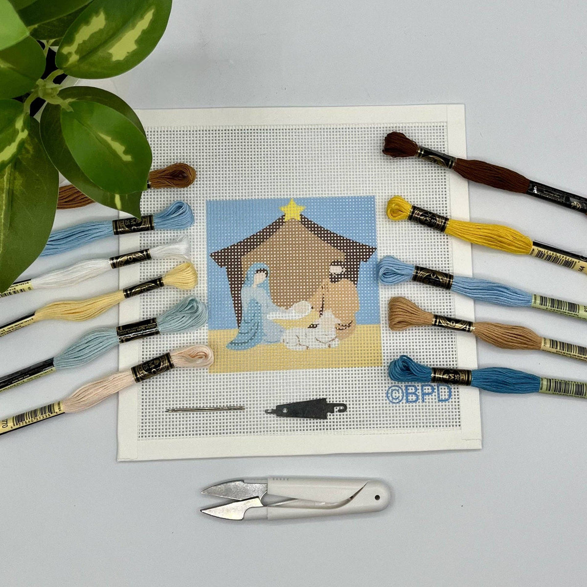 Nativity Needlepoint Kit - From Me To You
