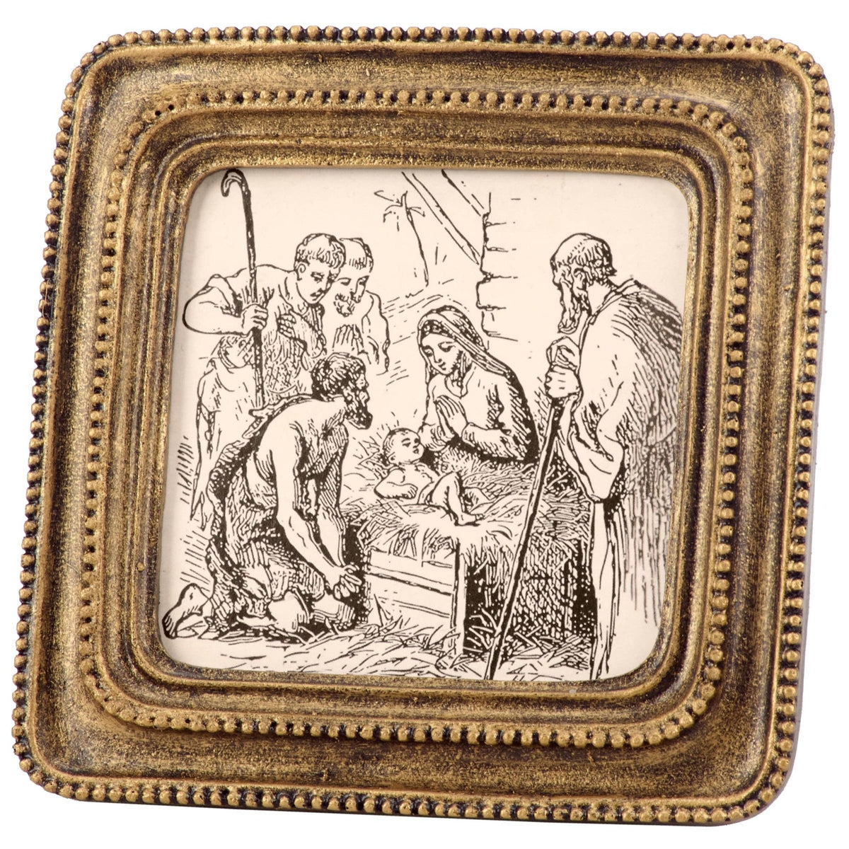 Nativity Sketch Framed Art - From Me To You