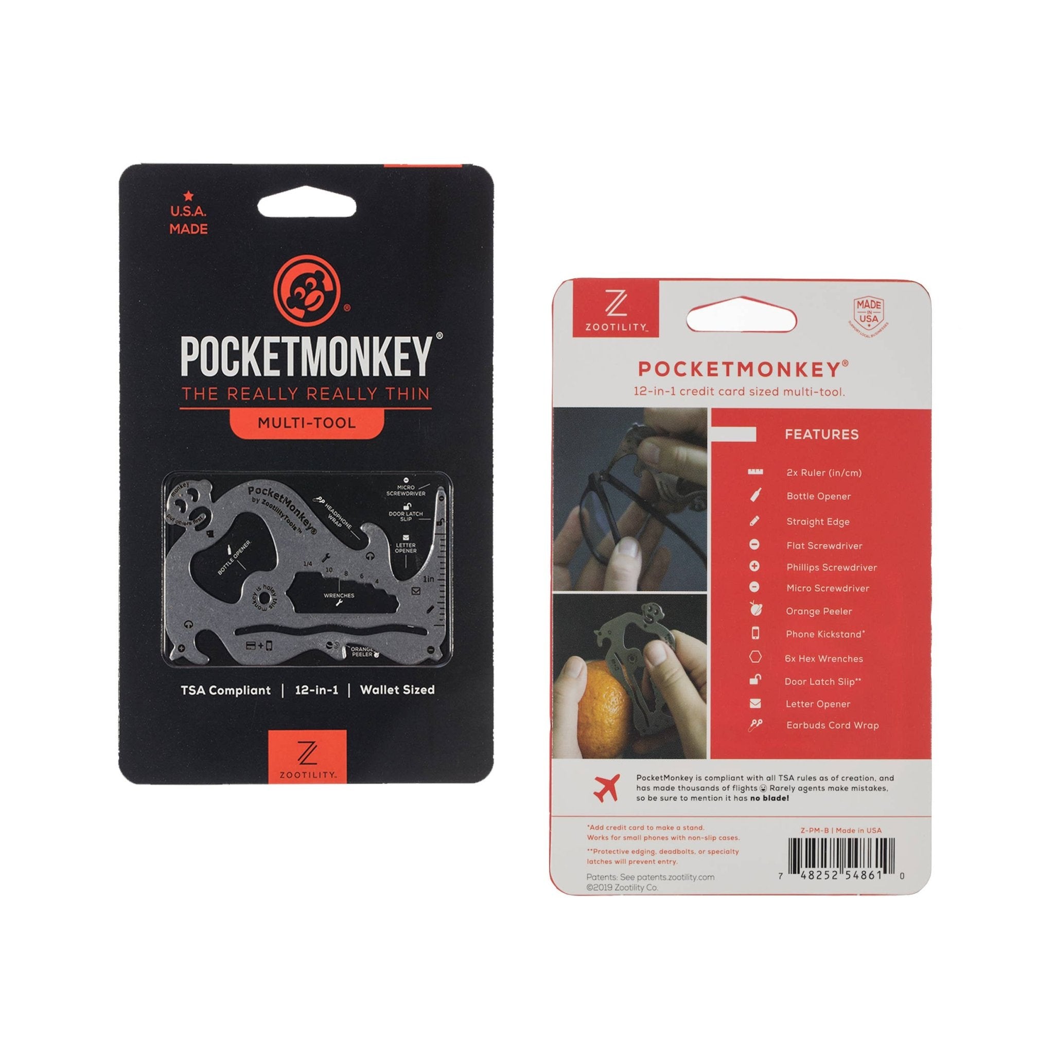 PocketMonkey 12 - in - 1 Card Multi - Tool - From Me To You