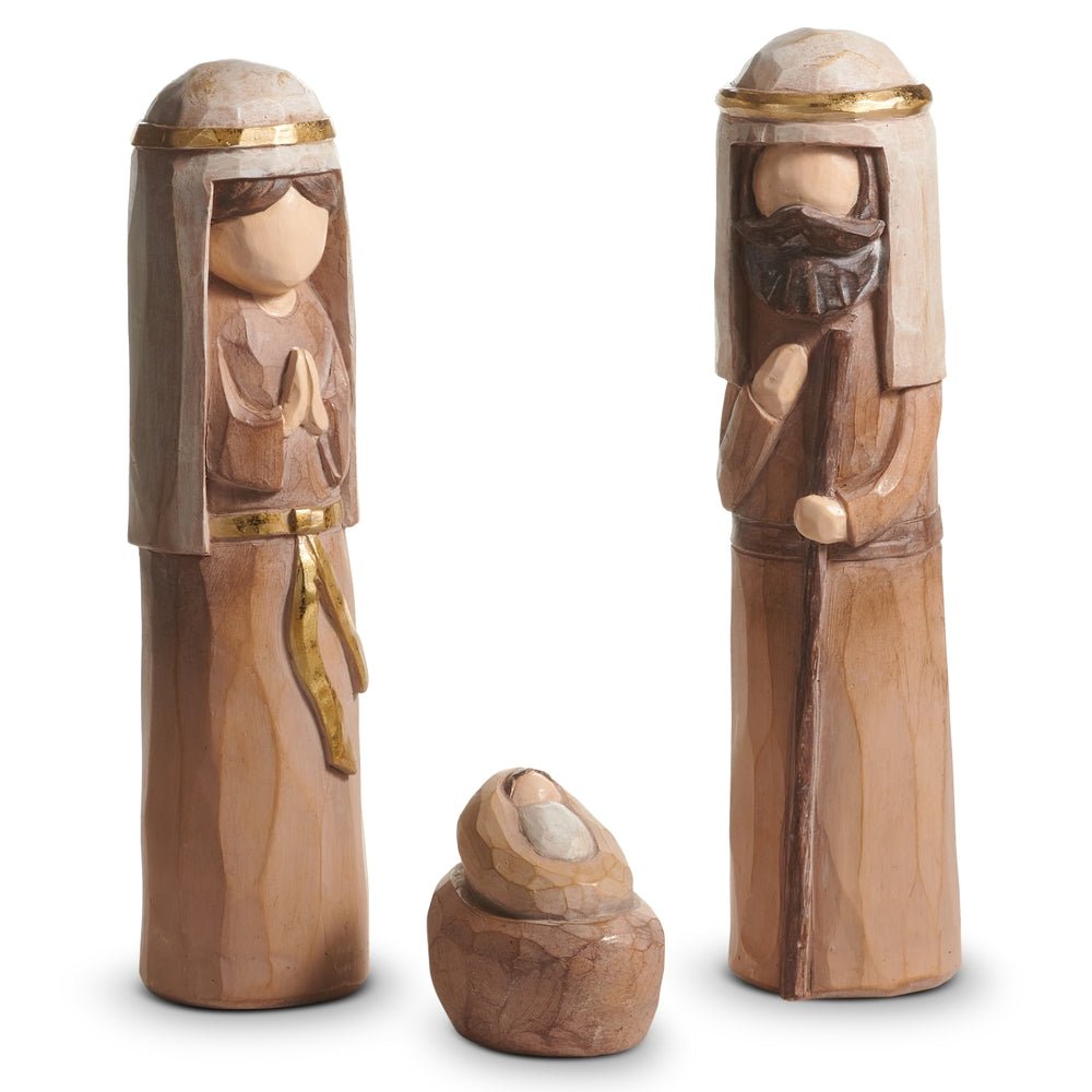 Raz 12" Carved Holy Family - From Me To You