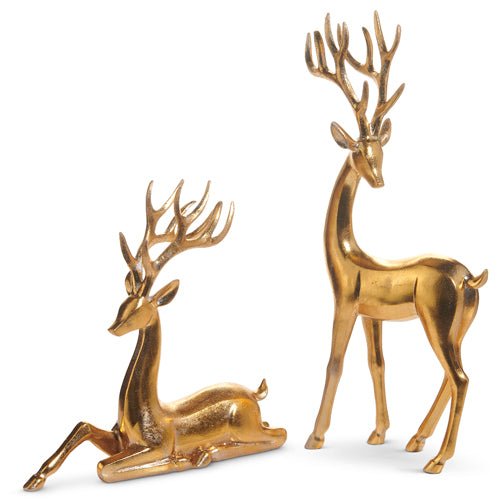 Raz 14.5" Gold Deer - From Me To You