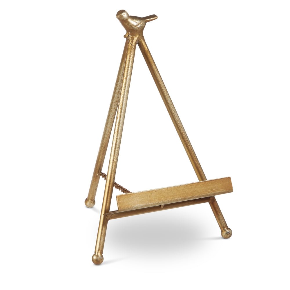 Raz 9.25" Easel with Bird - From Me To You