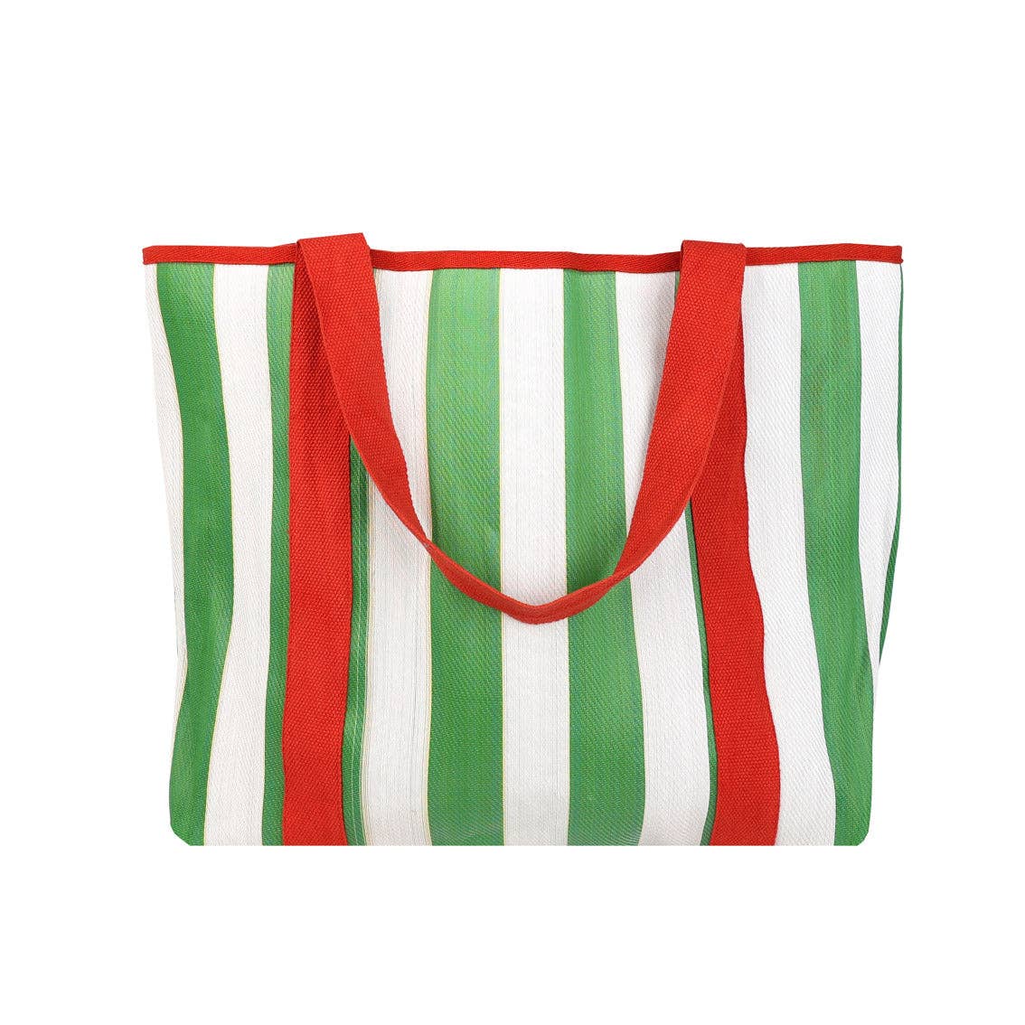 Recycled Plastic Olive Tote Bag | Summer Decor | - From Me To You