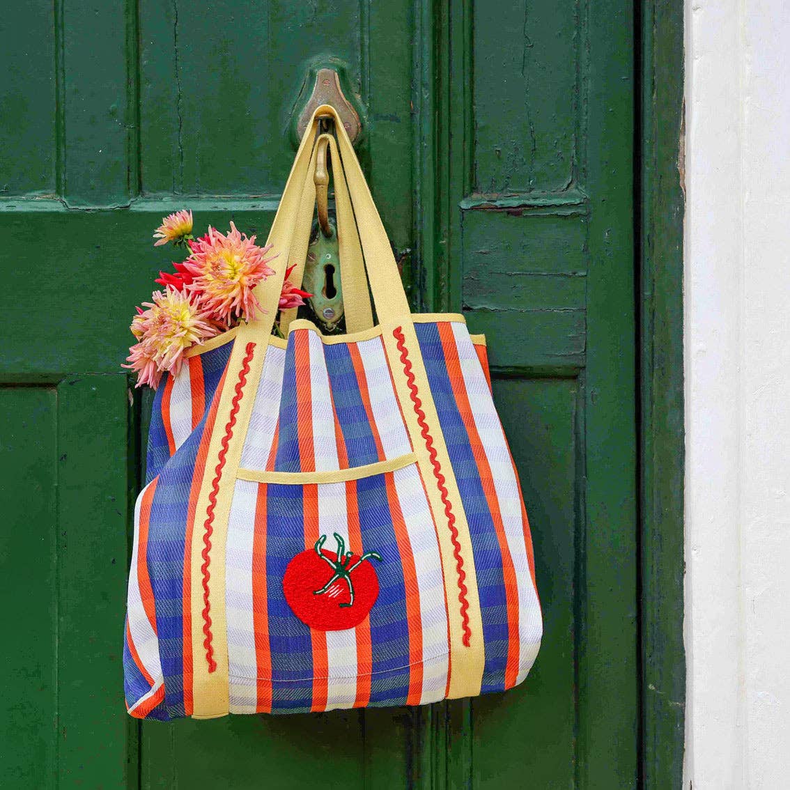 Recycled Plastic Tomato Tote Bag | Spring | Summer | - From Me To You