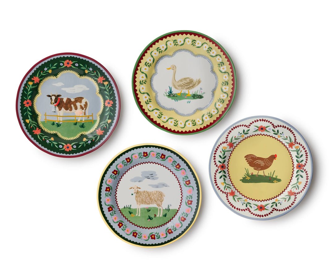 Rifle Home Sweet Home Porcelain Dessert Plate Set - From Me To You