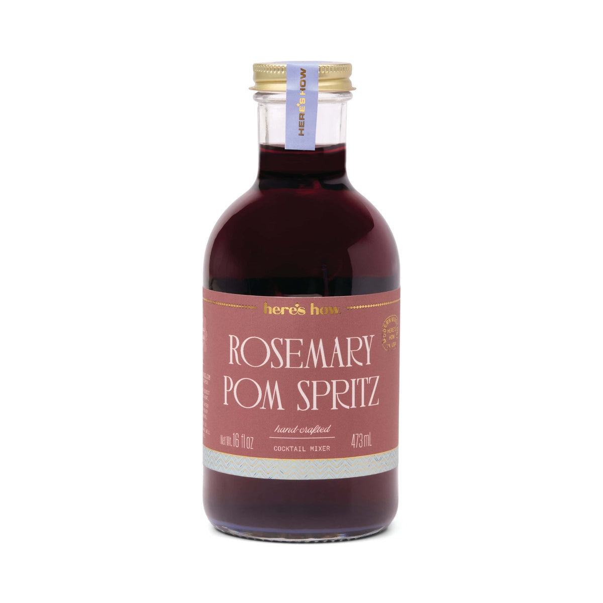 Rosemary Pom Spritz Cocktail Mixer | Here's How - From Me To You