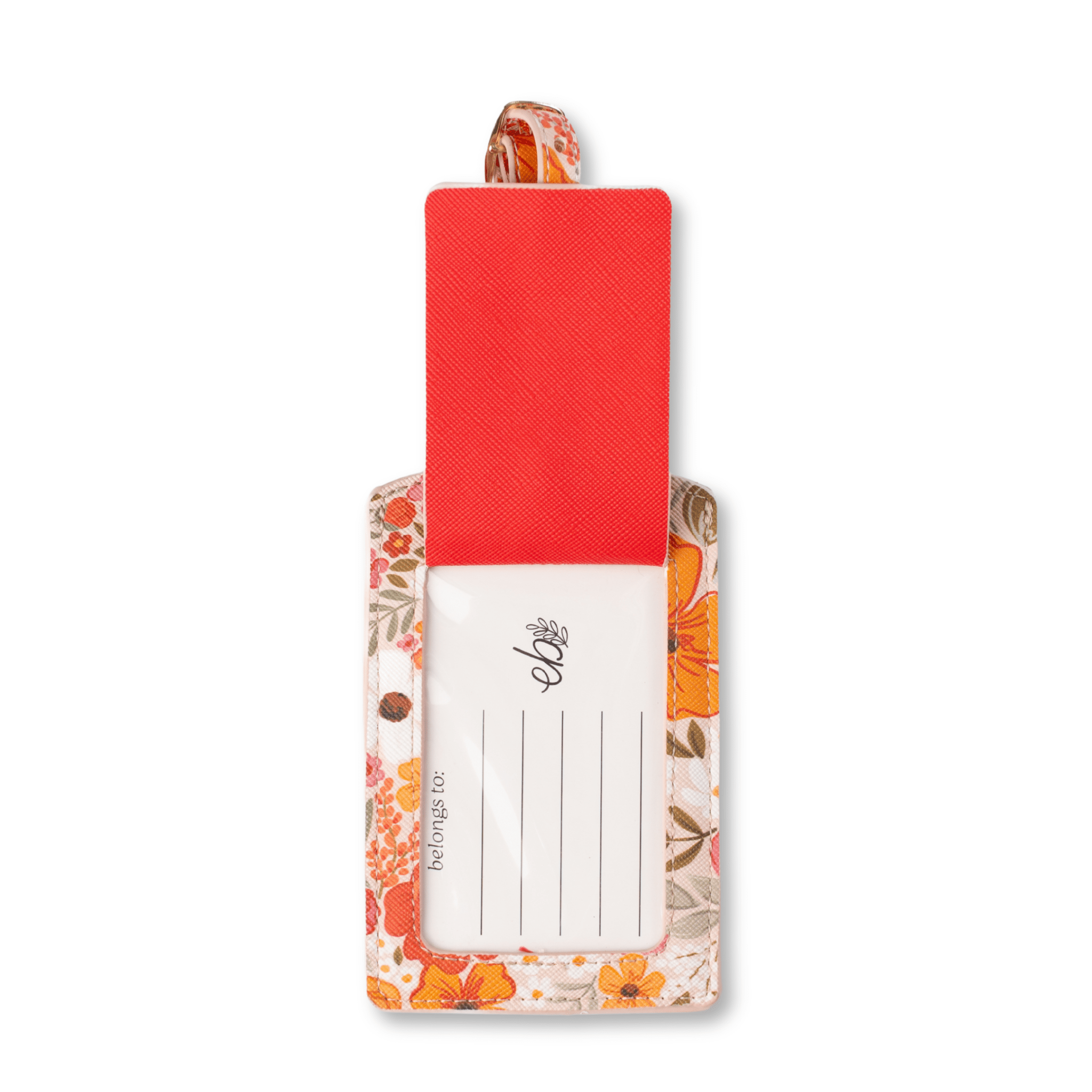 Rosewood Blooms Luggage Tag - From Me To You