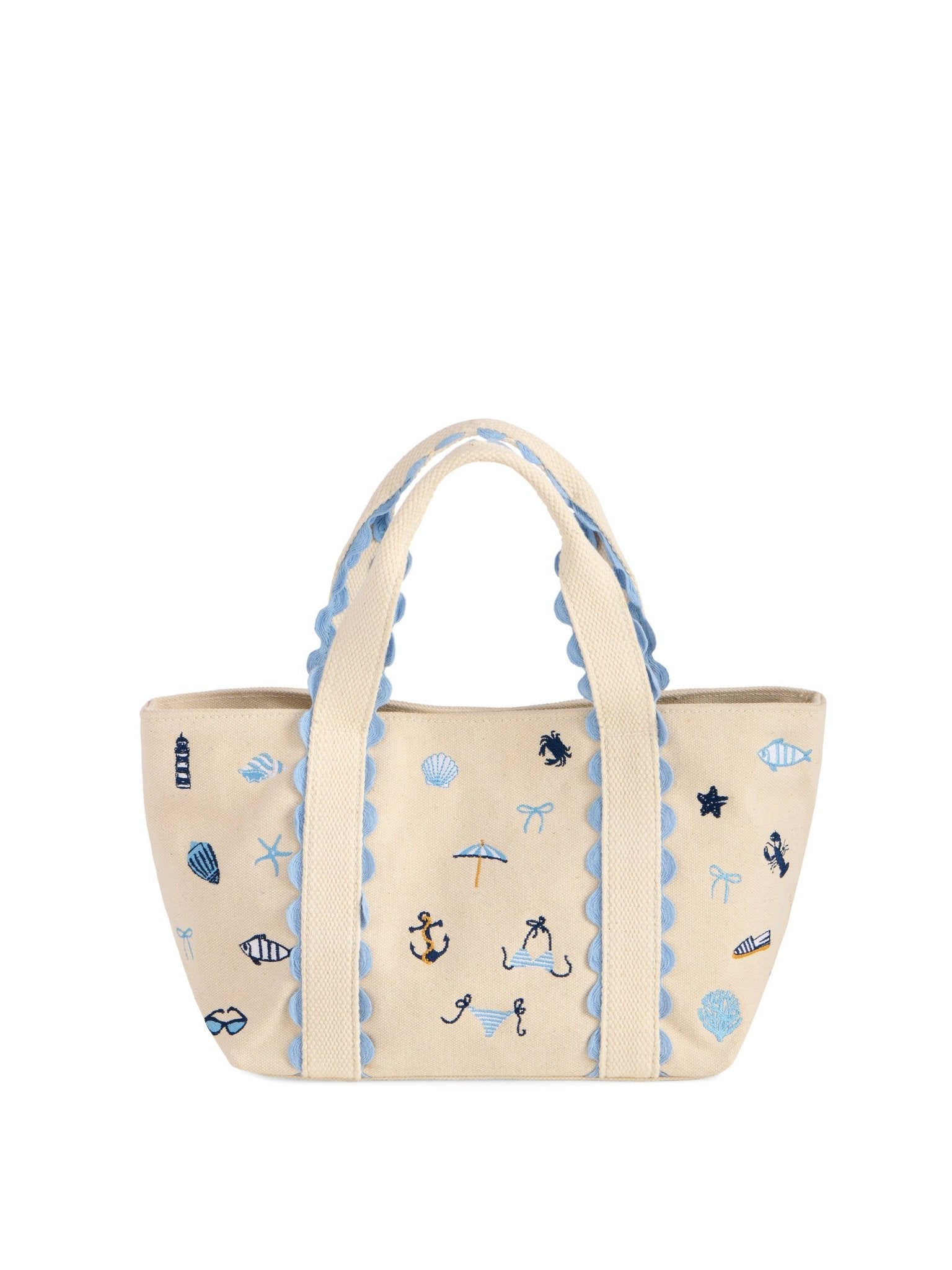 Shiraleah COASTAL ICONS MINI TOTE,NATURAL - From Me To You