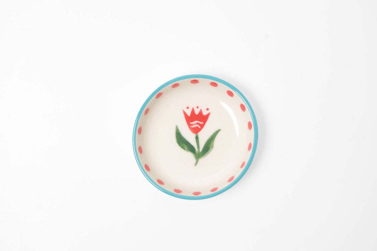 Small Sunflower Trinket Tray-Ceramic Tasting Bowl - From Me To You