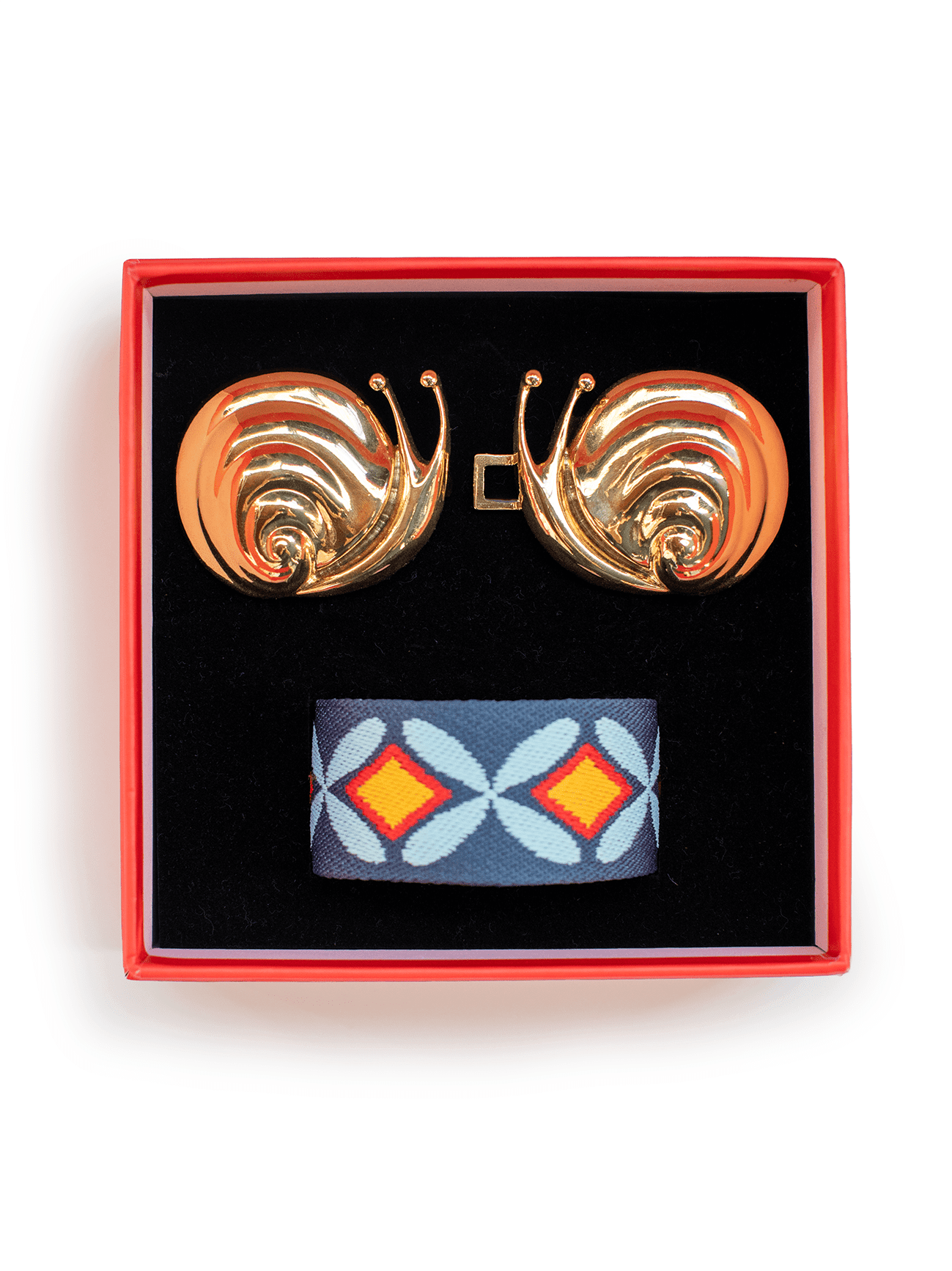 SNAILS Belt Buckle with Fioretta Belt Strap - From Me To You