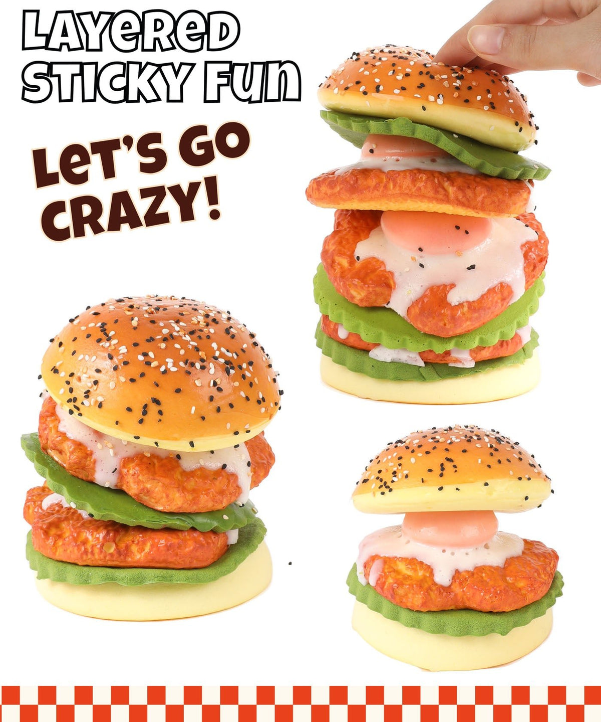 Squishy - Teriyaki Burger Bun | Grabie - From Me To You