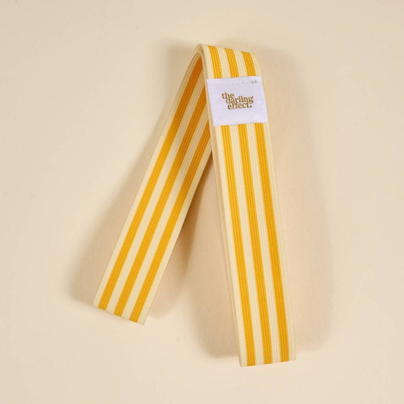 Stay - Put Towel Band - Stripes Yellow - From Me To You