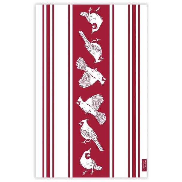 Stonewall MDW Cardinal Jacquard Stripe Tea Towel - From Me To You