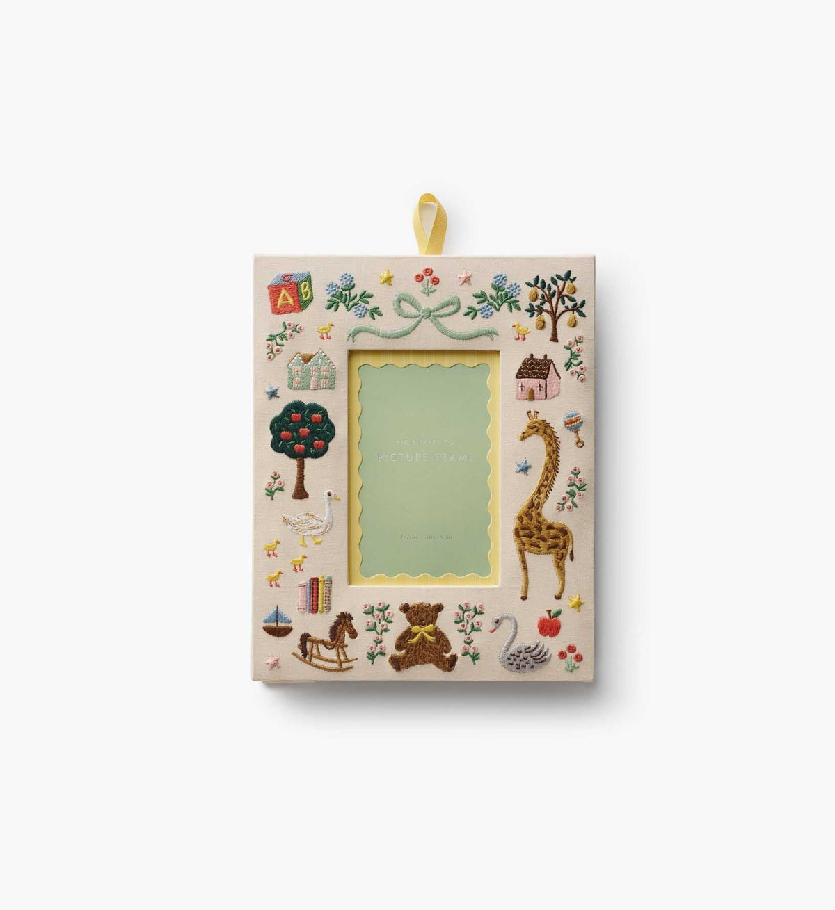 Storybook Embroidered Picture Frame | Rifle Paper Co. - From Me To You