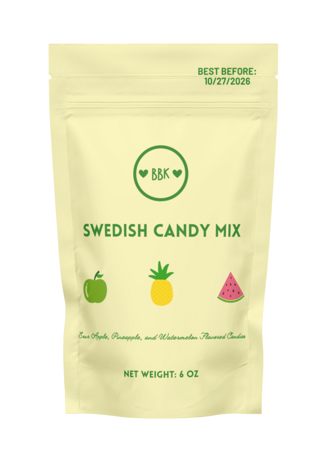 Swedish Candy Tropical Gummy Mix - From Me To You