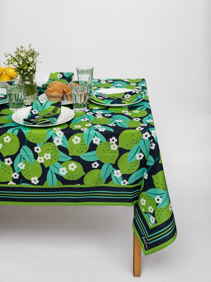 TABLECLOTH Limes - 56" x 56" square - From Me To You