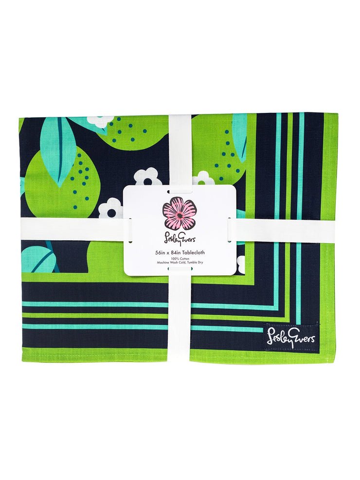 TABLECLOTH Limes - 56" x 84" rectangle - From Me To You