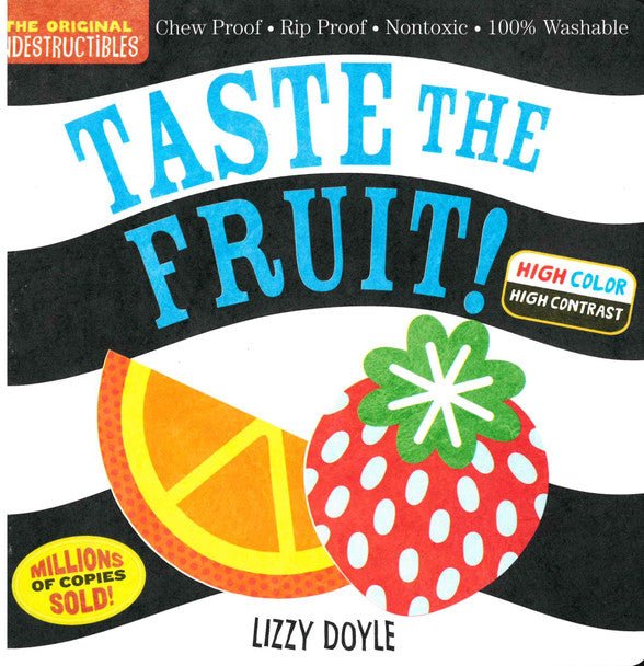 Taste the Fruit!- Indestructible Children's Book - From Me To You