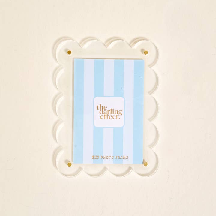 The Darling Effect - Mini Acrylic Picture Frame Magnet–Clear - From Me To You