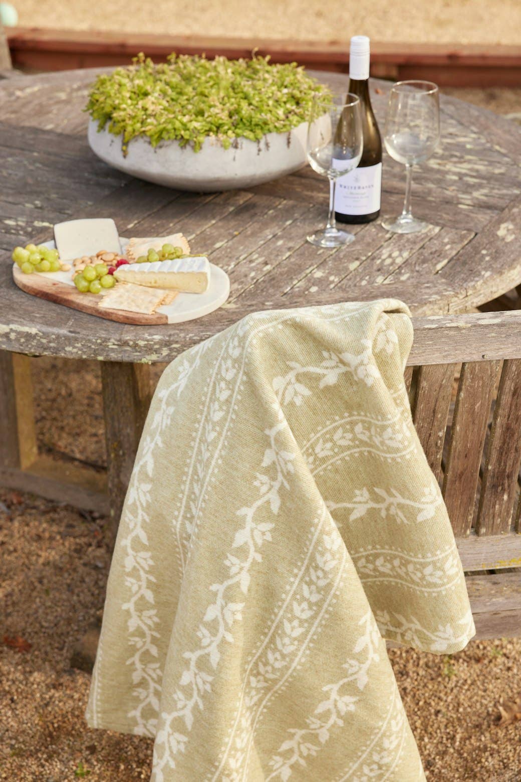 The Lightweight Blanket - Springtime Stripe - From Me To You