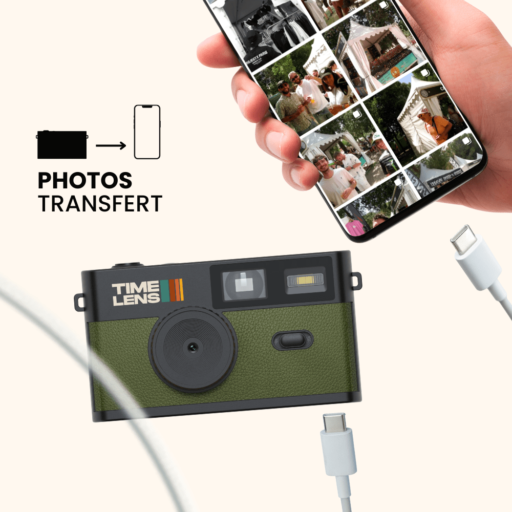 TimeLens® Camera Khaki - From Me To You