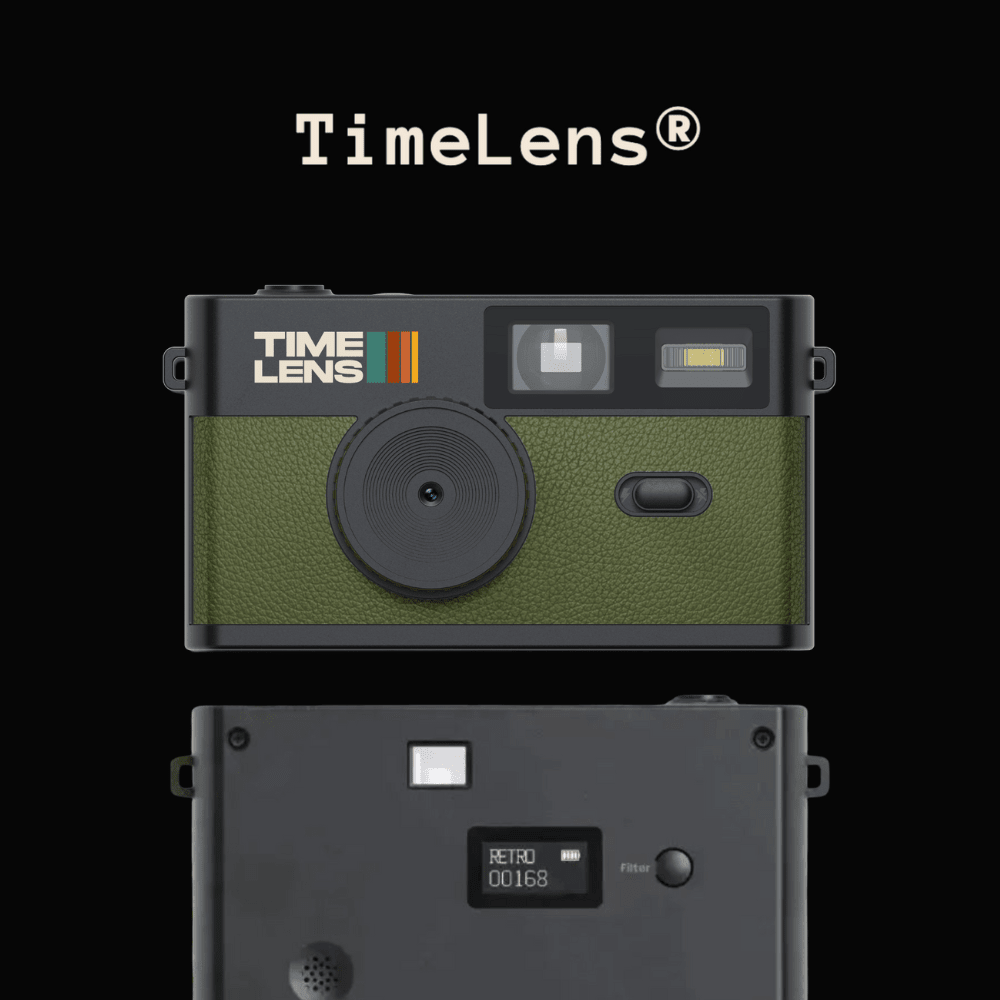 TimeLens® Camera Khaki - From Me To You