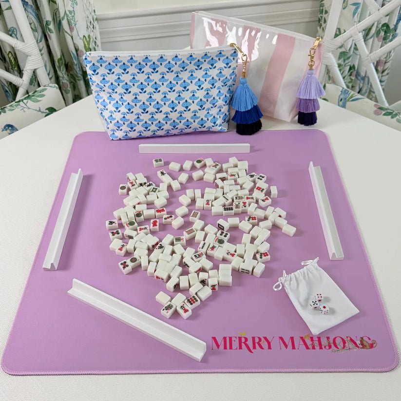 Travel American Mahjong Tile Set and Mat - From Me To You