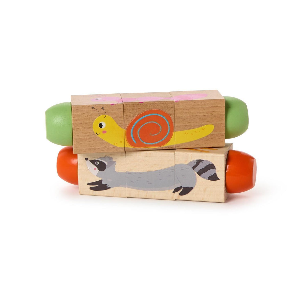 Two's Company Wooden Twist Block Puzzle - From Me To You