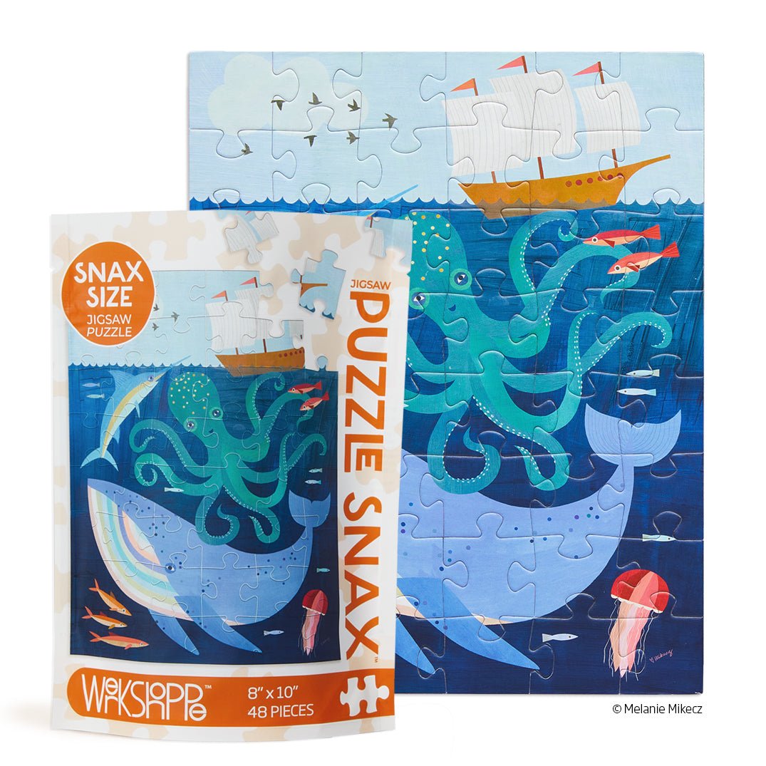 Werkshoppe - Deep Sea Adventure 48 Piece Puzzle Snax - From Me To You