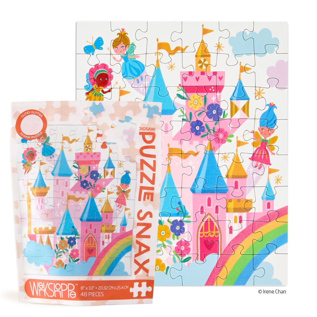 Werkshoppe - Fairy Castle 48 Piece Puzzle Snax - From Me To You